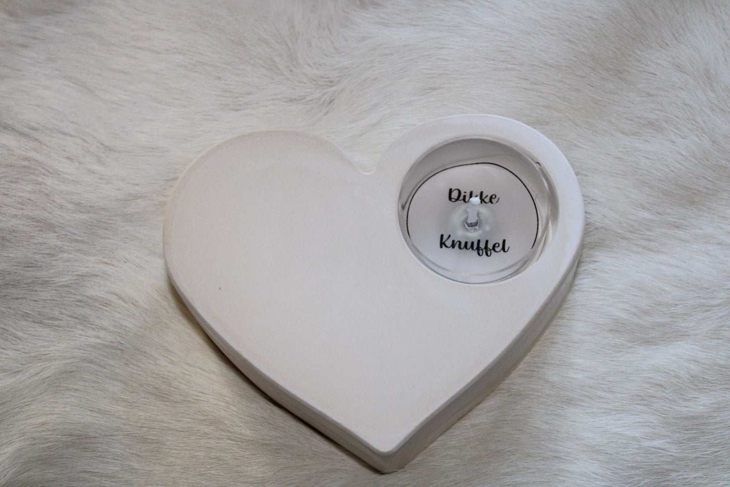 Waxinelicht 'Dikke knuffel'