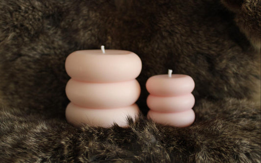 Ring stapel kaarsen set